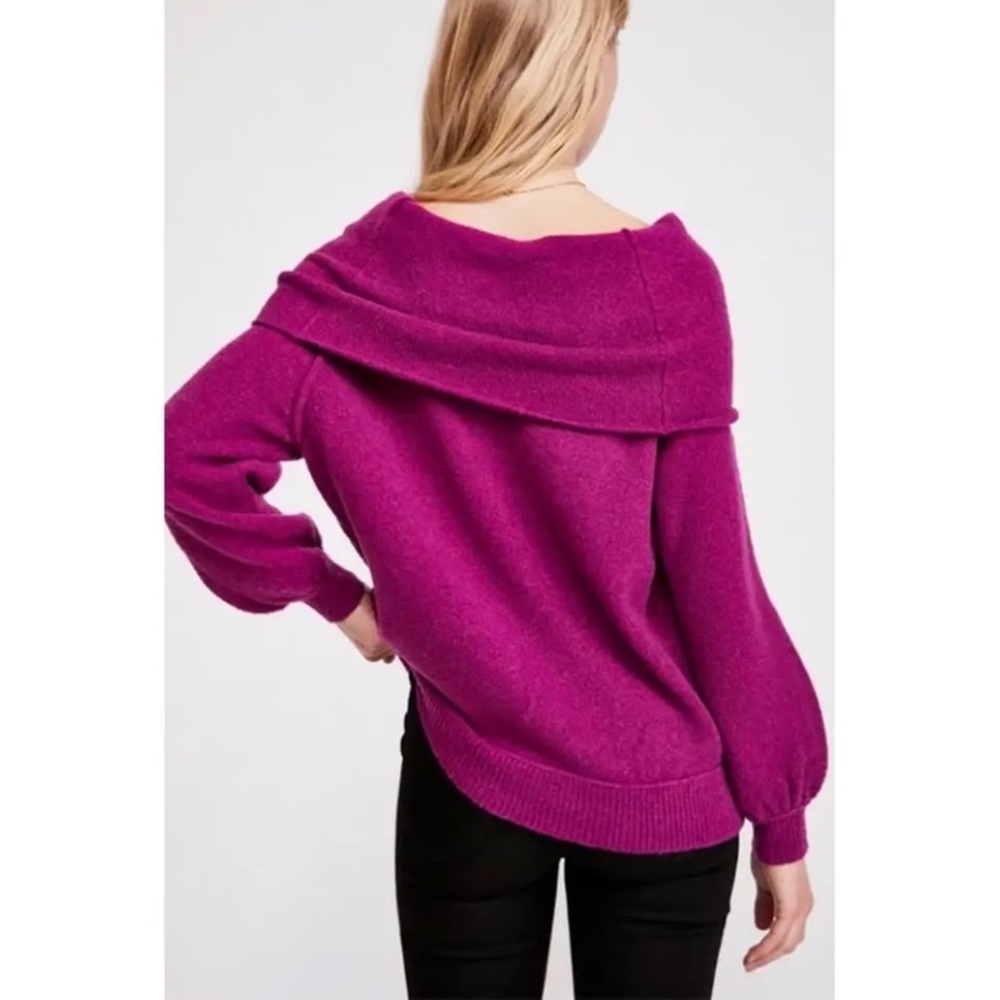 Free People | NWT Echo Beach Pullover Magic Orchid - Picture 2 of 10